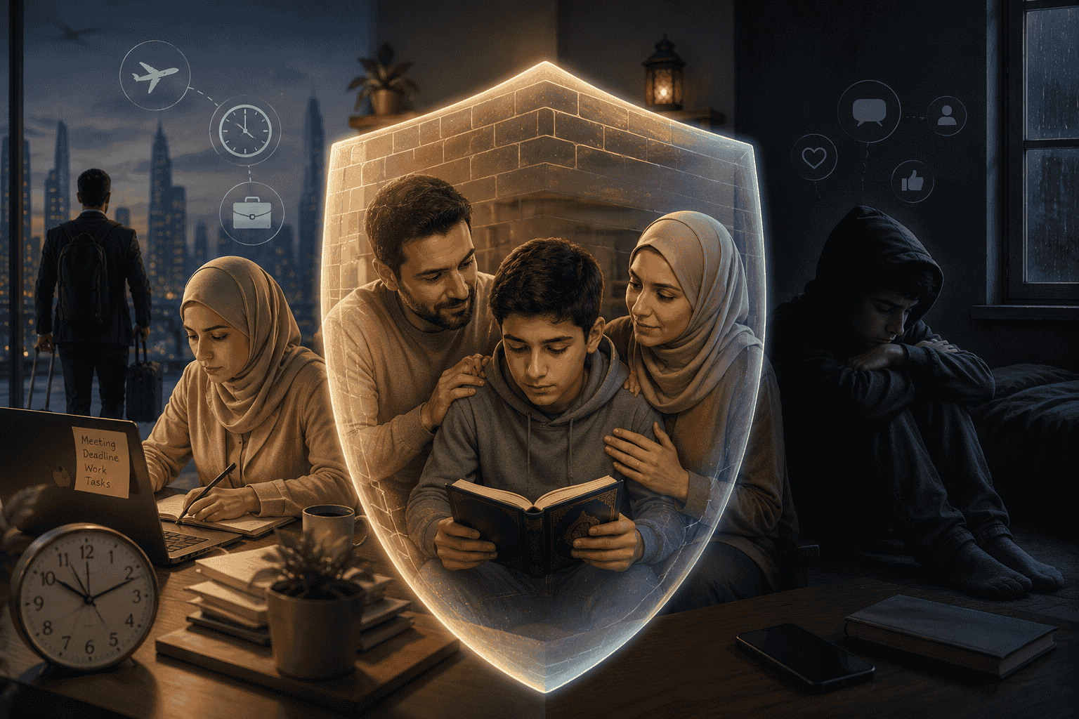 الغربة وضيق الوقت.. كيف نحمي أبناءنا من جدار العزلة في سن المراهقة؟